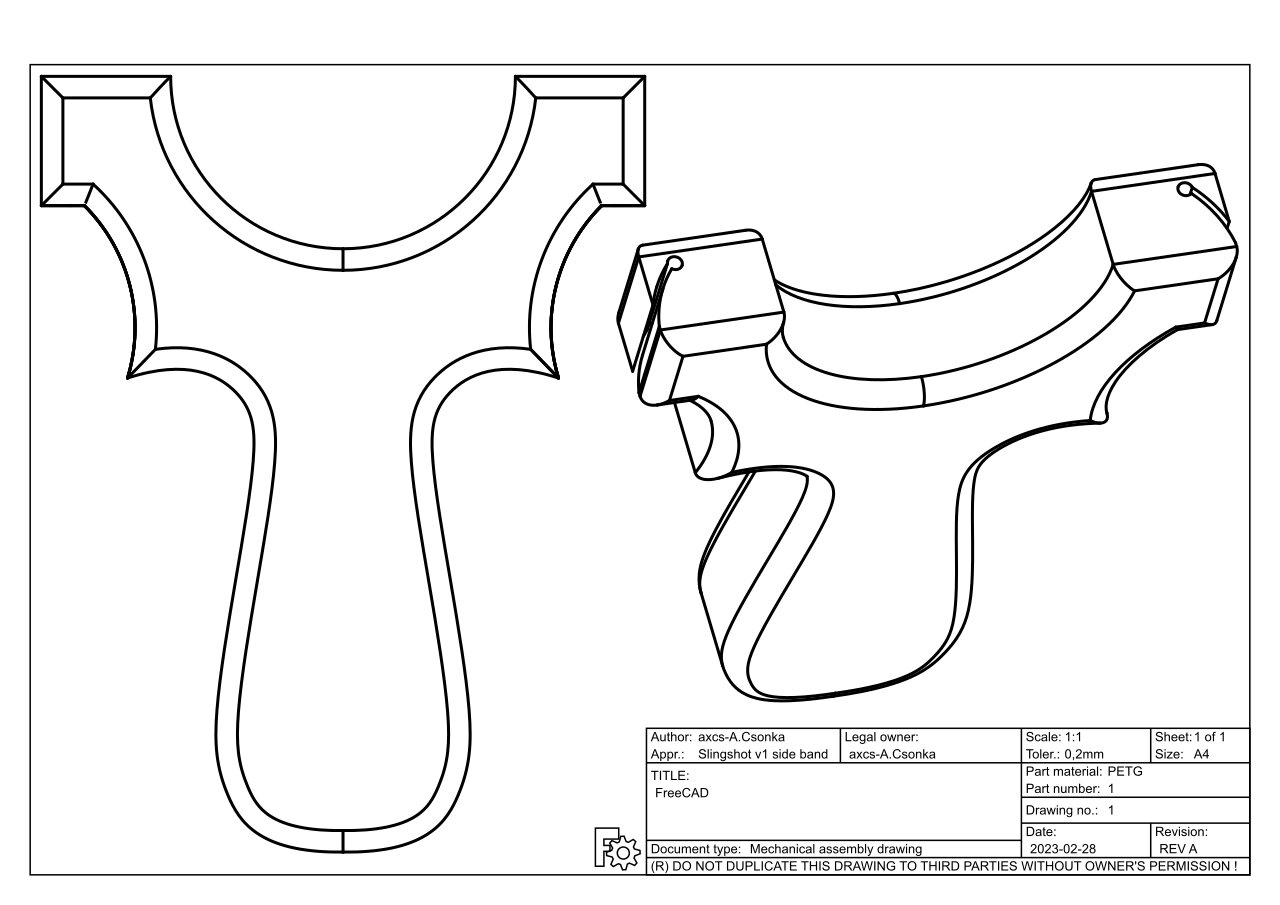 Free Printable Slingshot Template