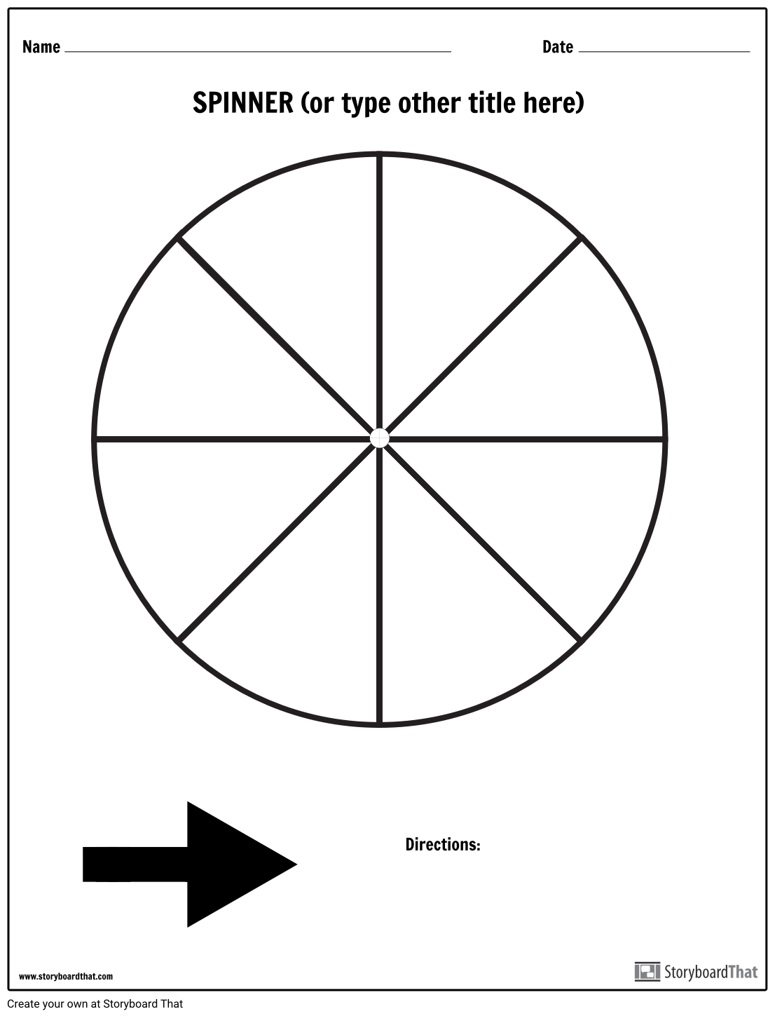 Spinner Storyboard By Lt examples