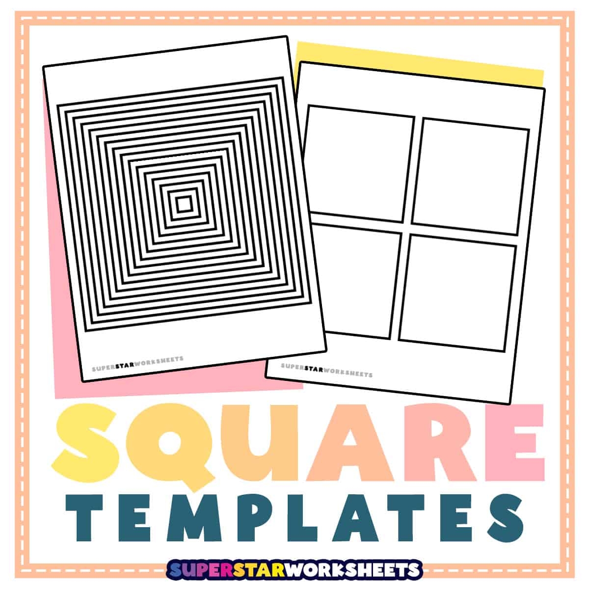 Free Printable Square Template