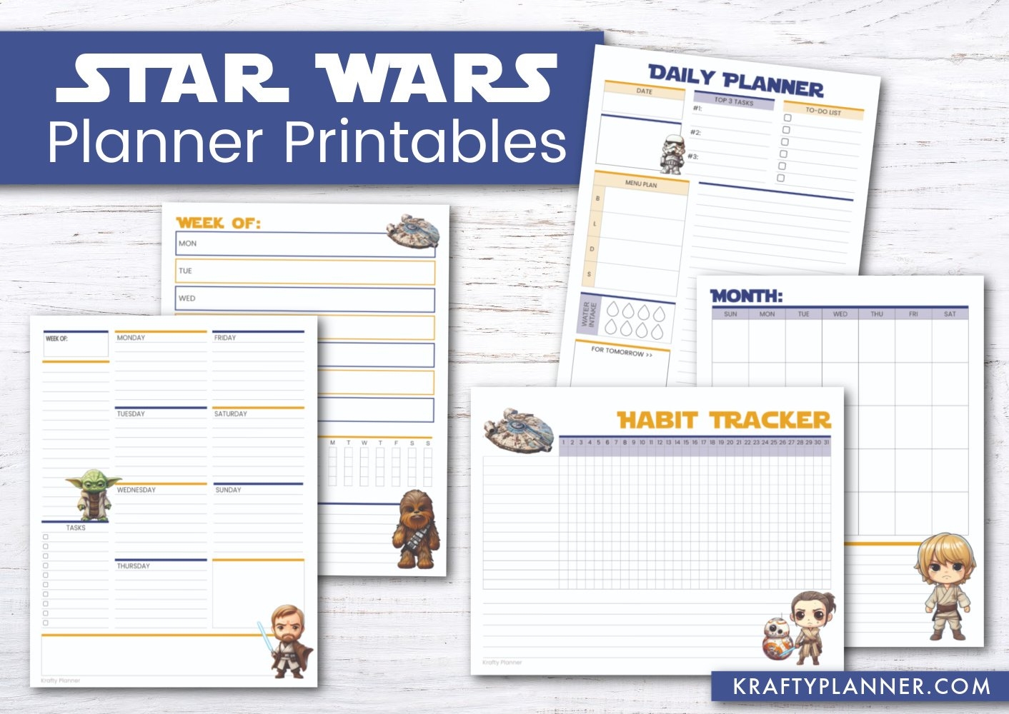 Free Printable Star Wars Template
