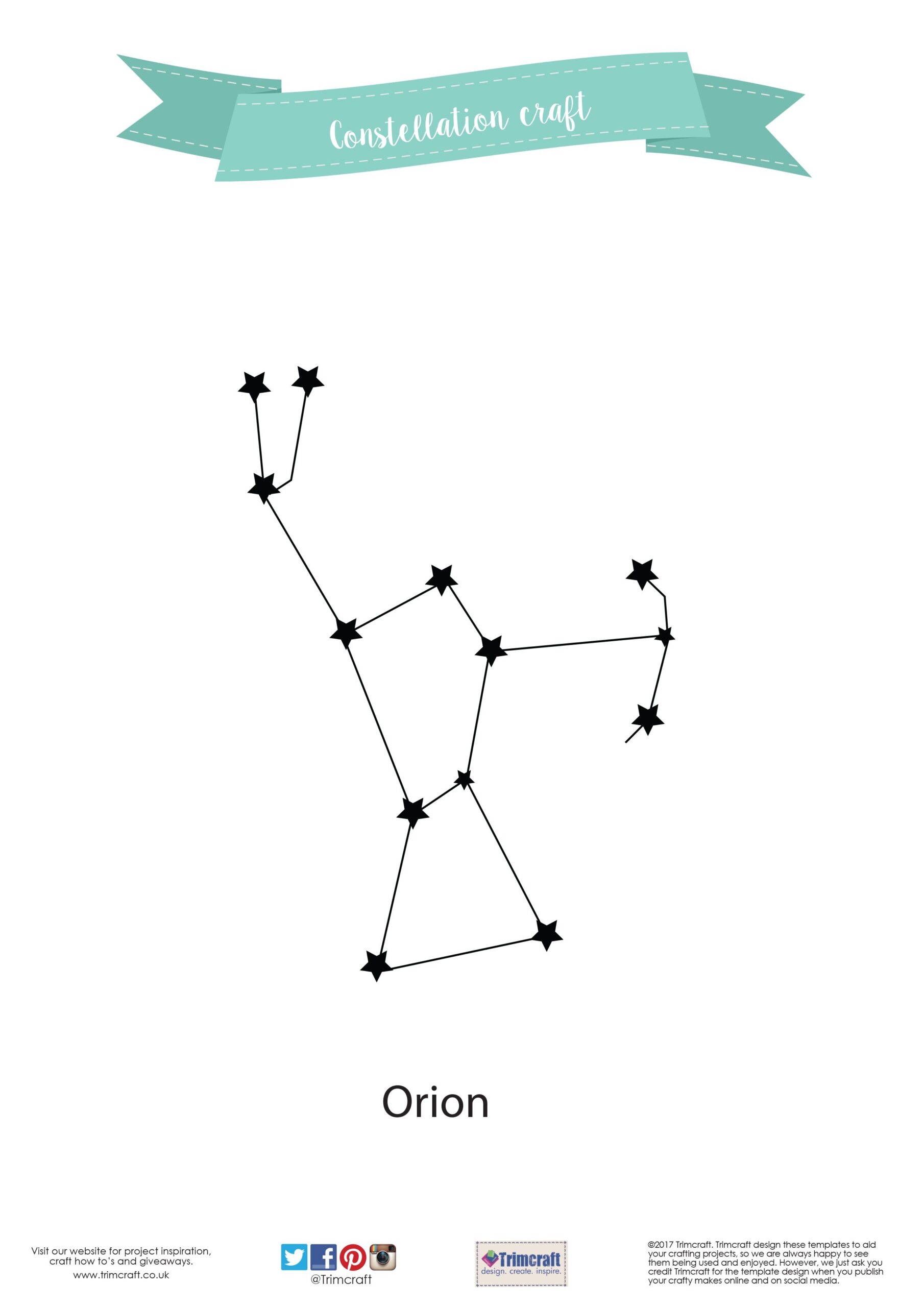 Stars Lesson Plan And Free Constellations Printables 