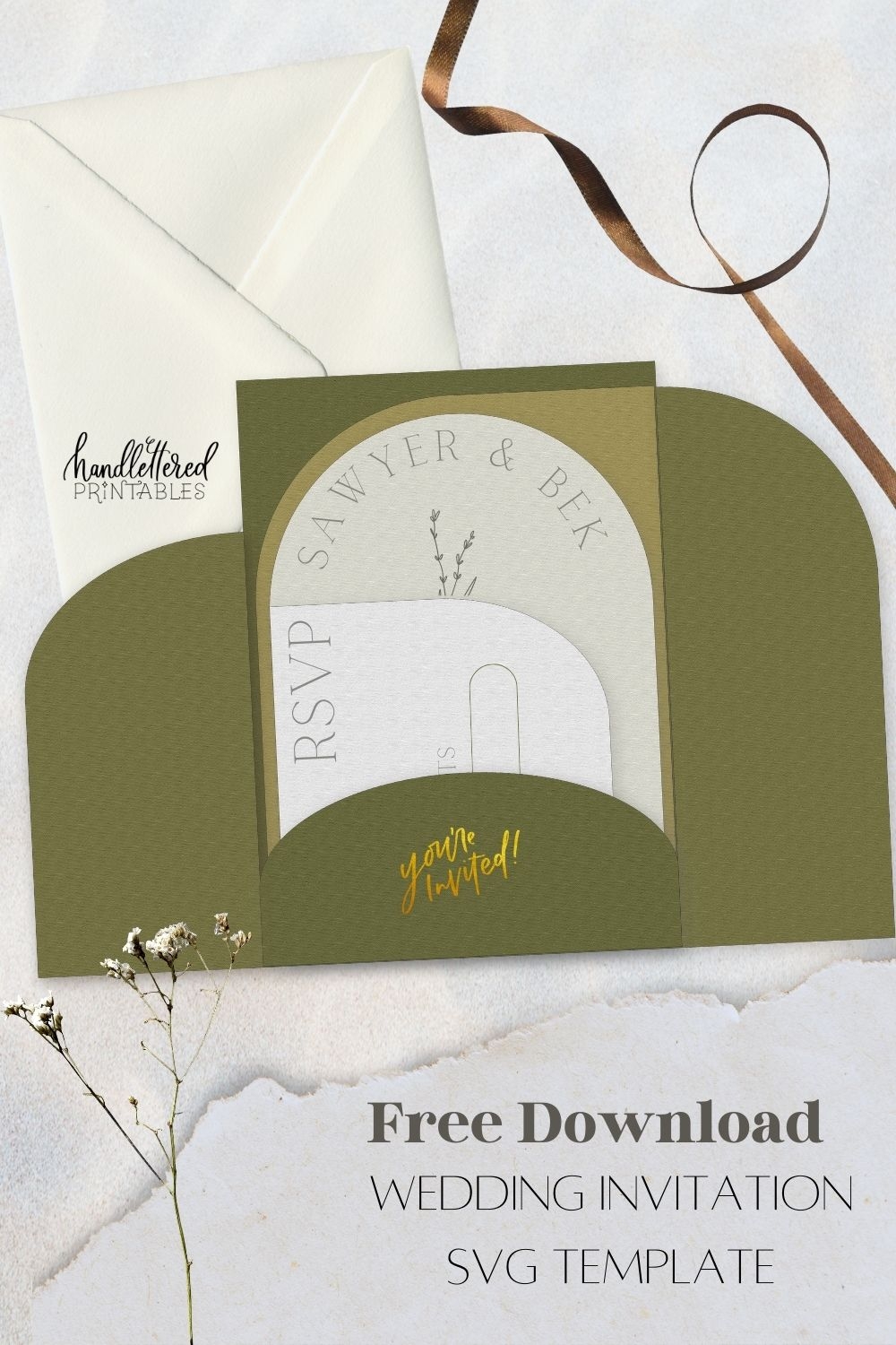 Free Customizable Printable Wedding Invitation Templates