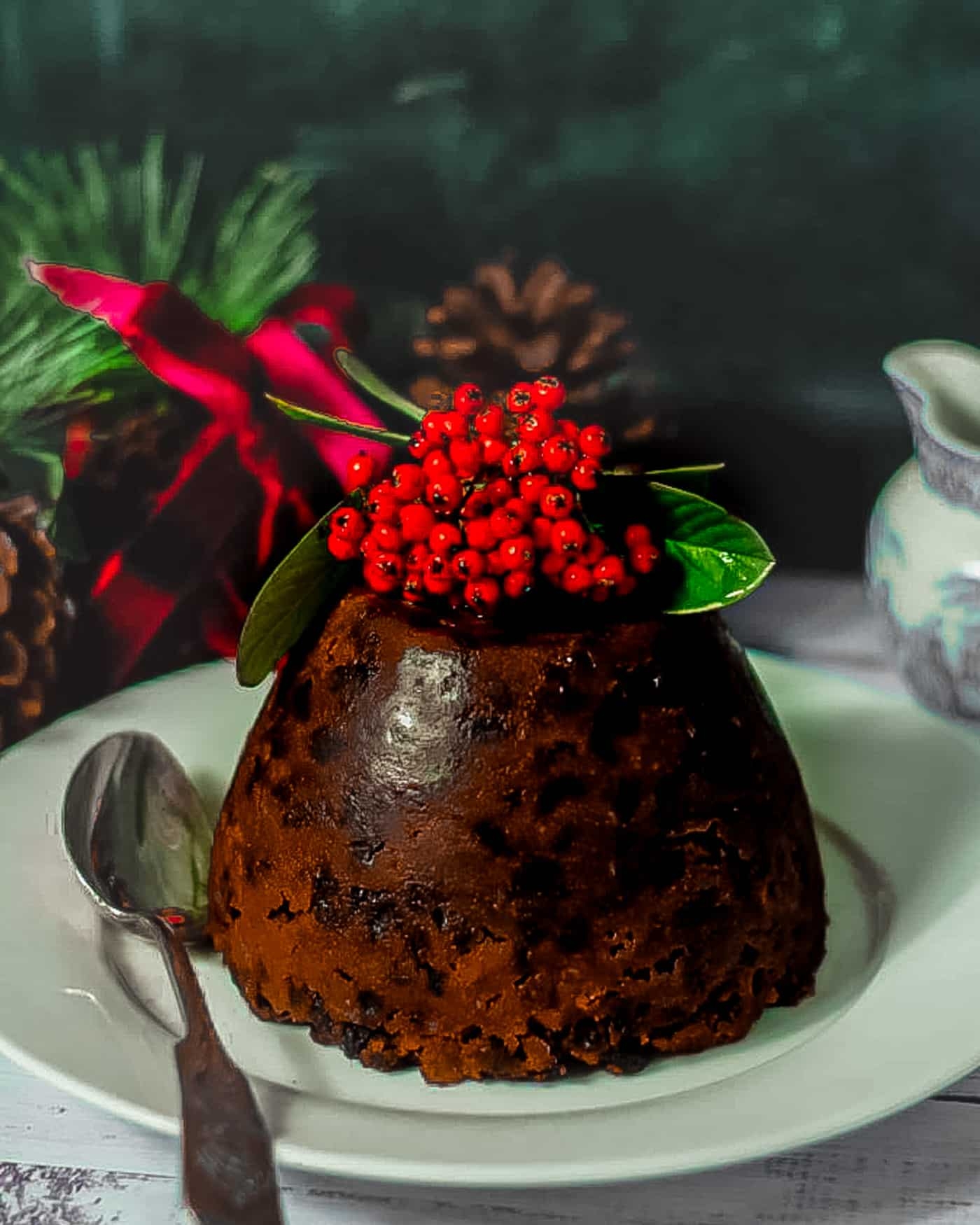 Christmas Pudding Template Printable Free
