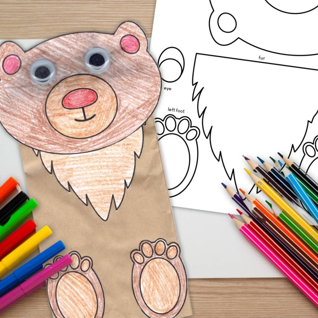Free Printable Brown Bear Template