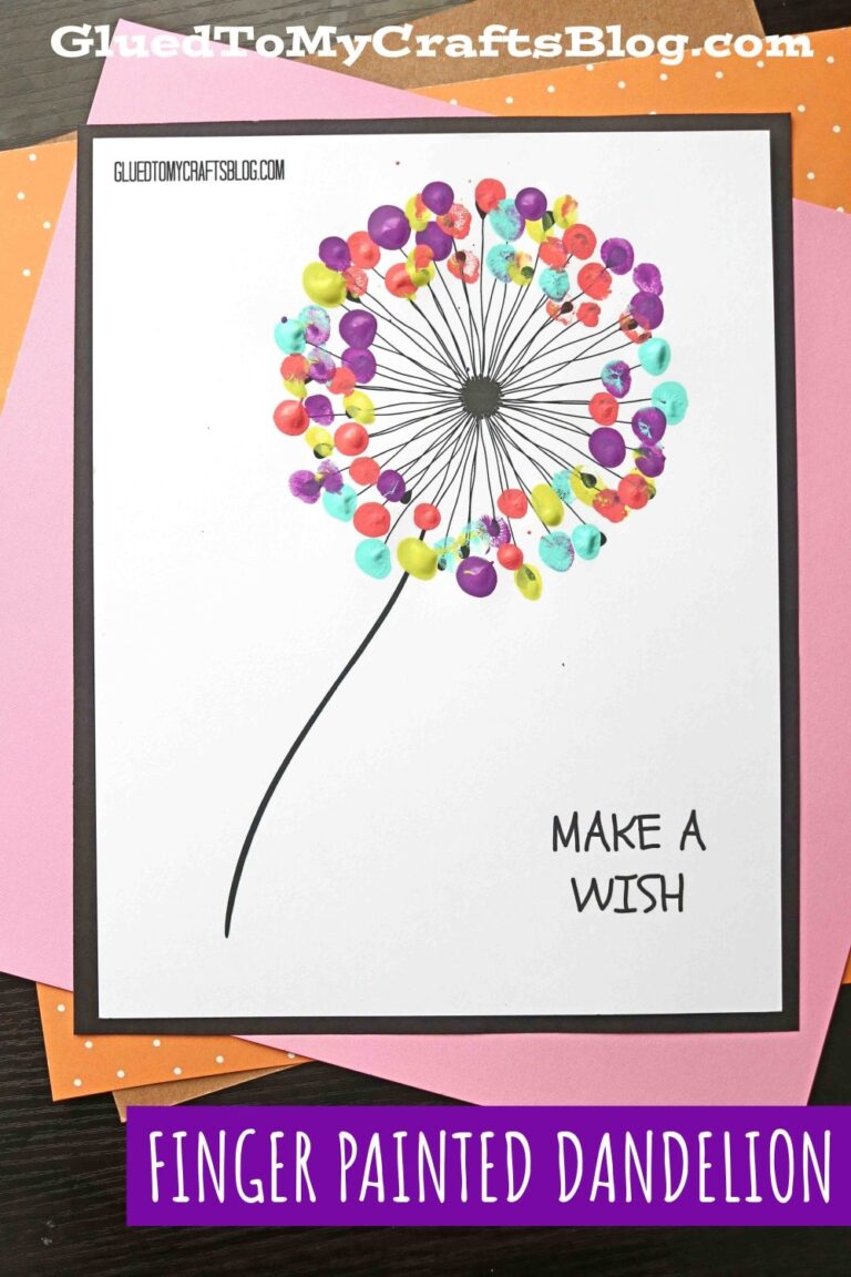Thumbprint Dandelion Craft