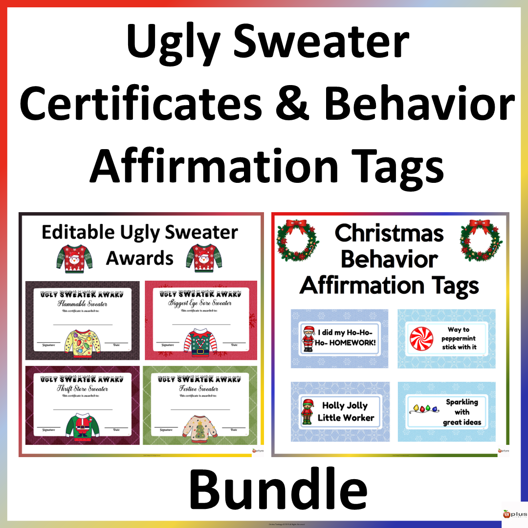 Free Printable Sweater Certificate Template
