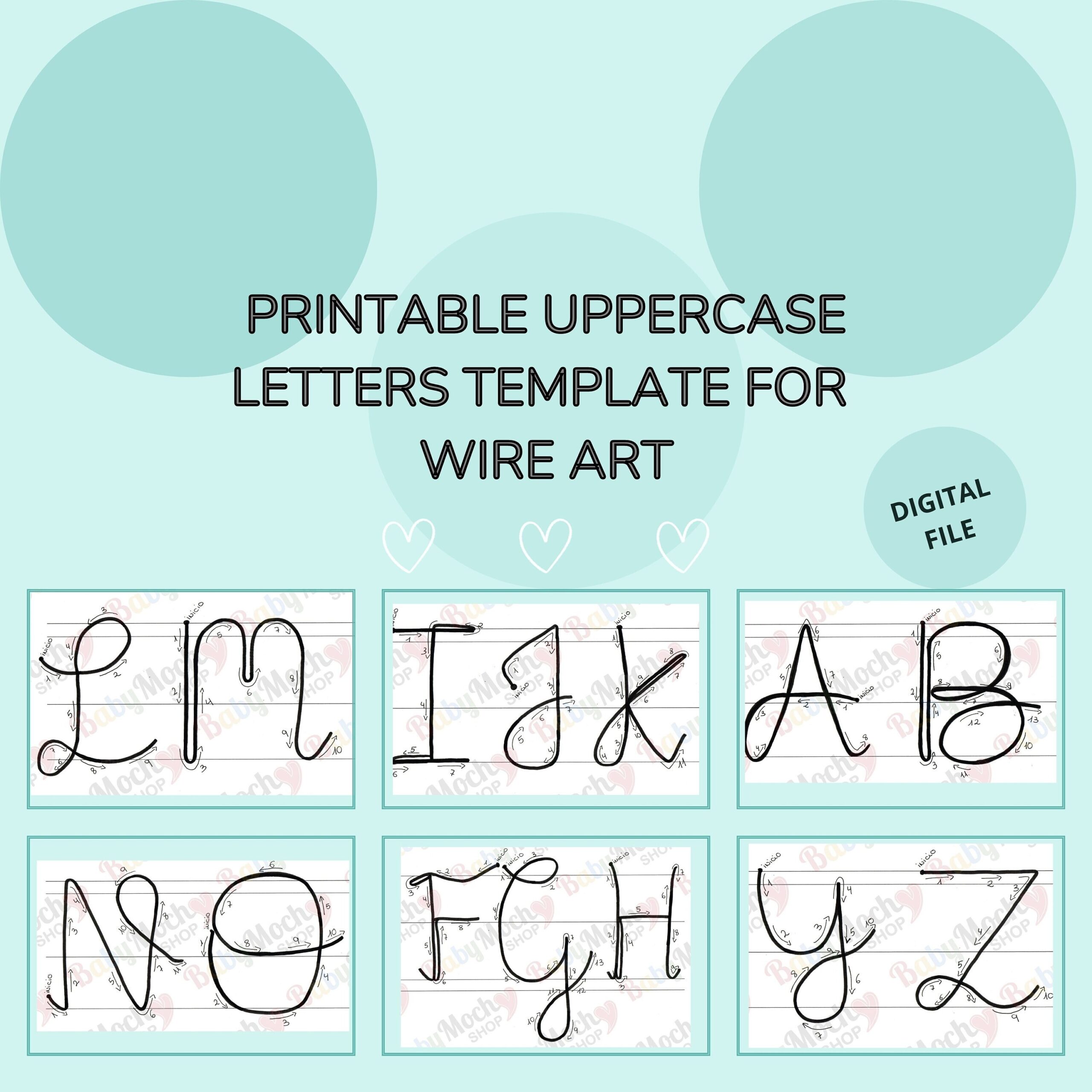 Free Printable Wire Art Templates