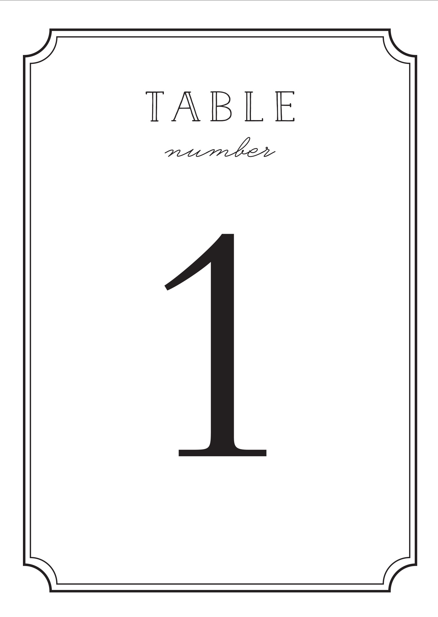 Free Printable Wedding Templates