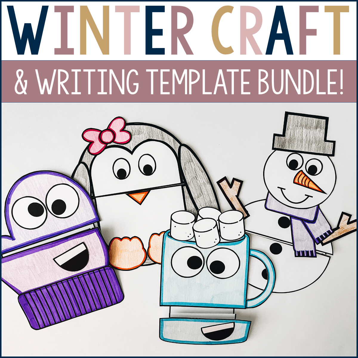 Free Printable Winter Writing Templates