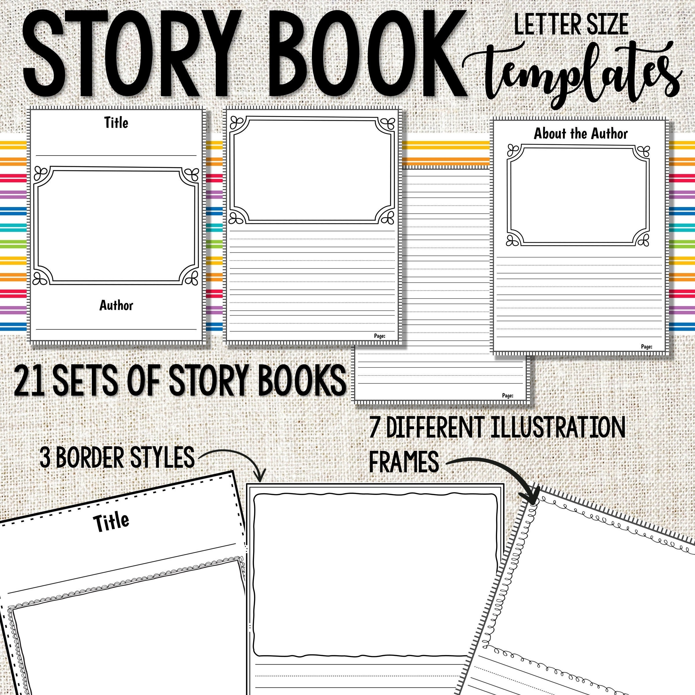 Writers Workshop Storybook Templates Creative Writing Book 